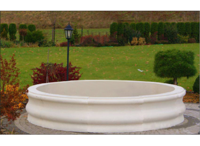 Becken Garten Teich Zierbrunnen Springbrunnen Skulptur Brunnen Deko Fontaine Neu