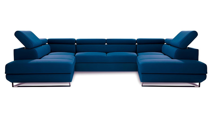 Moderna U-oblikovana sedežna garnitura