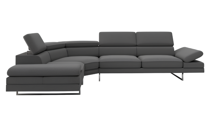 Moderna L-oblikovana kavča