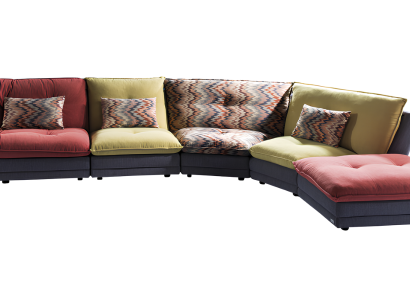 Kotna sedežna garnitura L