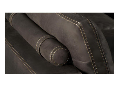 Moderna kotna sedežna garnitura iz 100% usnja