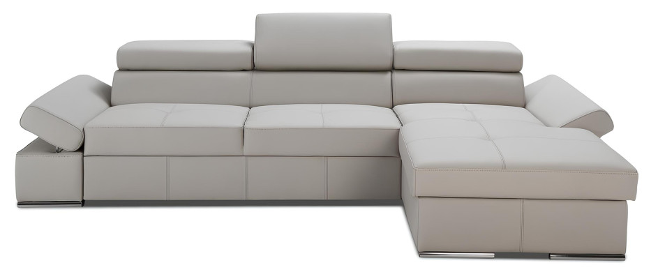 Moderna kotna sedežna garnitura z vzorcem, oblečena v 100% usnje