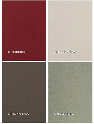 Moderna kotna sedežna garnitura z vzorcem, oblečena v 100% usnje