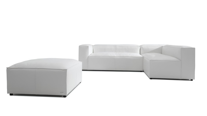 XXL kavč iz 100% italijanskega usnja