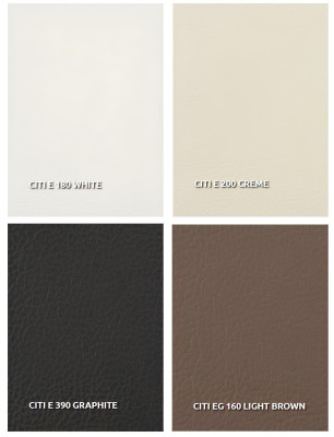 Moderna dvosedna sedežna garnitura iz 100% italijanskega usnja