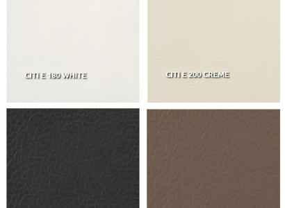 Moderna rjava usnjena ležalnika 100% italijanska za dnevno sobo