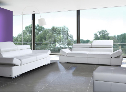 Večfunkcionalna kavč v 100% italijanskem usnju