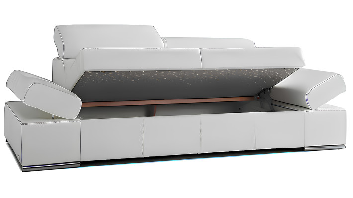 Moderna 2,5-sedežna kavča z funkcijo postelje