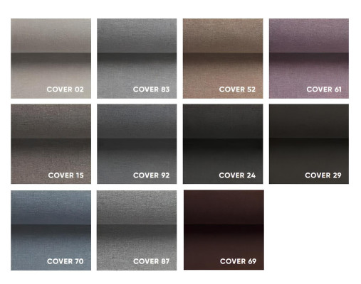 Moderna kavč s tremi sedeži in funkcijo postelje