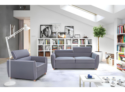 Kavč stol s tkaninsko prevleko za 1 osebo v dnevni sobi