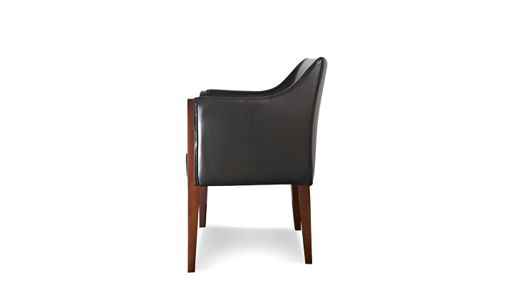 Dizajnerska stolica s blazinami za 1 osebo iz 100% nove italijanske usnjene