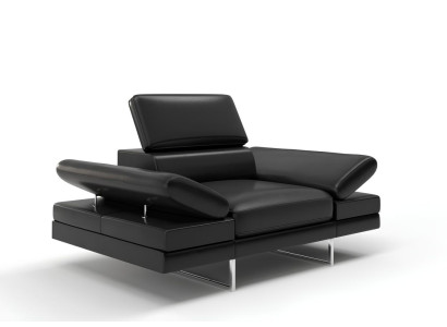 Relex Lounge TV-stol iz Dizaina, usnjena klubka za 1 osebo