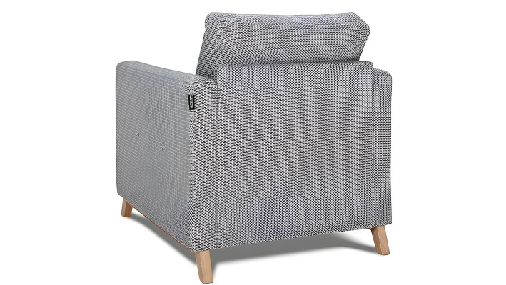 Usnjen fotelj, zasnovan, oblečen, edinstven, sproščujoč, rotacijski, za gledanje televizije