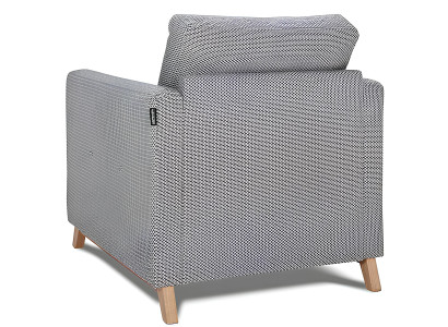 Usnjen fotelj, zasnovan, oblečen, edinstven, sproščujoč, rotacijski, za gledanje televizije