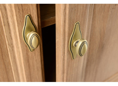 Samostojna kopalniška omarica, hrast, stenska omara