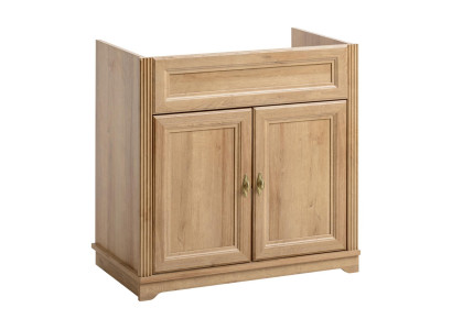 Mobilna kopalniška omarica 80 cm v rustikalnem slogu