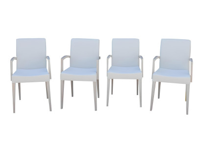 Sodobna jedilna garnitura s ročnimi nasloni, 4x nova