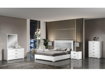 Moderen leseni nočni omarici komplet za spalnico