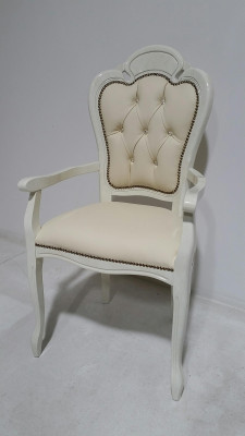 Oblikovalska klasična lesena jedilnica luksuzno novo pohištvo