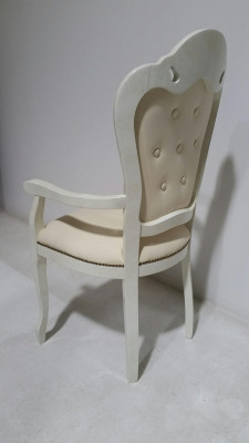 Oblikovalska klasična lesena jedilnica luksuzno novo pohištvo