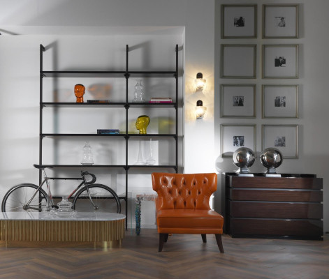 Chesterfield usnjena fotelj luksuzno pohištvo kavč pisarniške stole nova oblazinjena