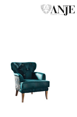 Luksuzna zasnova stola za dnevno sobo, individualni stol, oblazinjeno pohištvo, novo