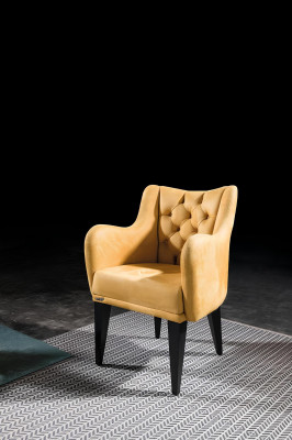 Luksuzni oranžni stol za dnevno sobo, individualni stol, stol za televizijo, nov bralni stol