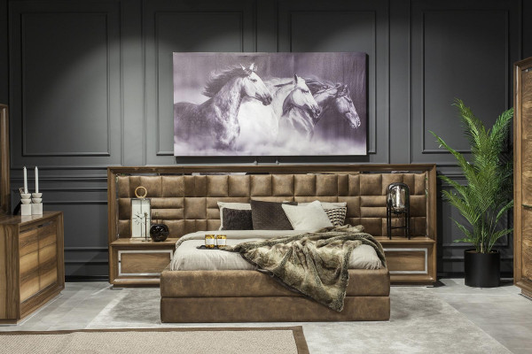 Luksuzna nočna omarica za moderno spalnico