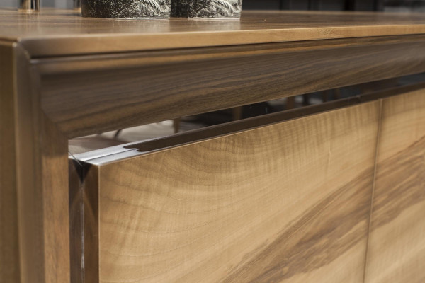 Mobilno pohištvo + ogledalo rjave barve z prostorom za shranjevanje Enostavno za uporabo Novo