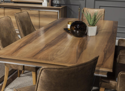 Luksuzna jedilna miza 207x101cm v elegantnem lesu