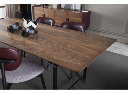 Luksuzna jedilna miza, praktična miza, leseno pohištvo