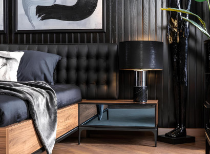 Luksuzna posteljna ograja 160x200 cm moderna pohištvo