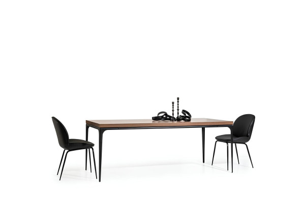 Luksuzna miza s 4 zložljivimi stoli