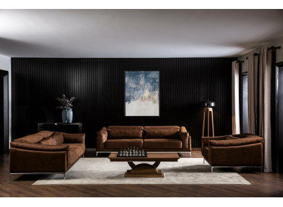 Moderna, mehka, premium, udobna kavna stolica za eno osebo