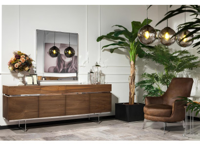 Set jedilne mize s 4 stoli, trajno, ogledalo