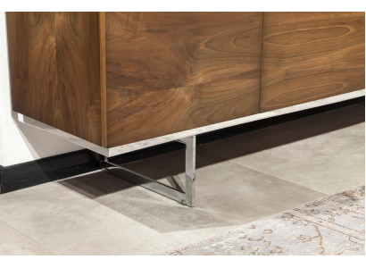 Praktična kovinska omara z ogledalom za shranjevanje