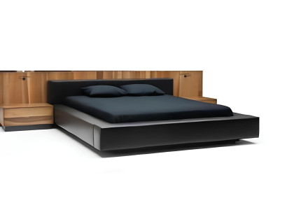 Set modernih in luksuznih spalničnih pohištva v rjavi