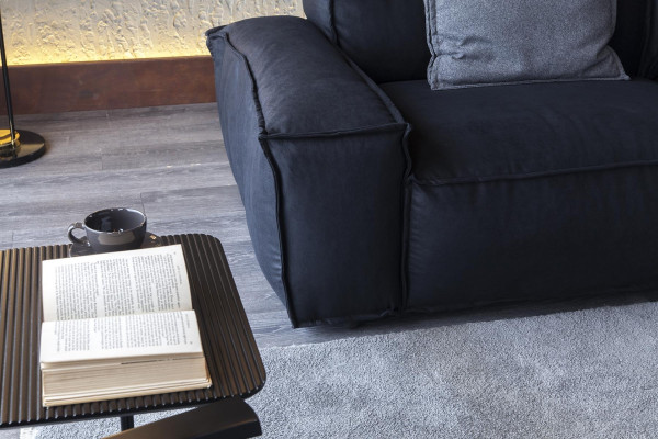 Set dveh delov Kavč + Naslonjač Udoben in mehak Modern luksuzen nov