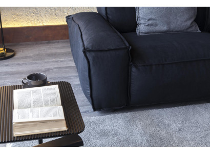 Set dveh delov Kavč + Naslonjač Udoben in mehak Modern luksuzen nov