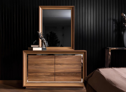 Idealna pohištvena garnitura za hotel, udobna postelja, omara, 6 delov