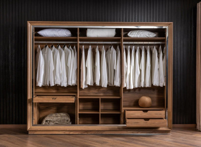 Omara s 6 vrati za spalnico