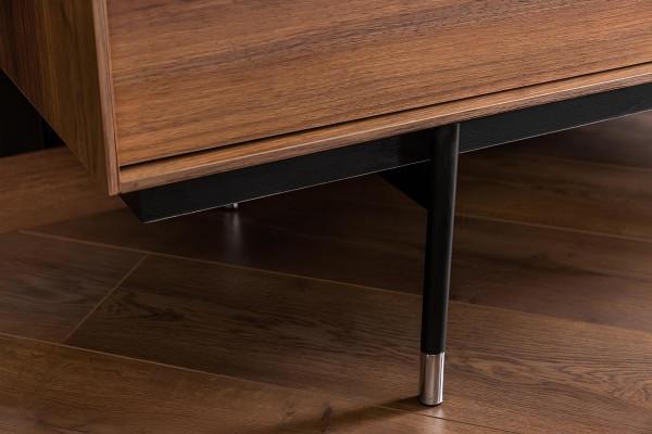 Omara + ogledalo z skupnim prostorom za shranjevanje v 2 delih