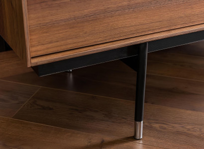 Omara + ogledalo z skupnim prostorom za shranjevanje v 2 delih