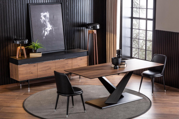 Moderna jedilna miza 208x92cm