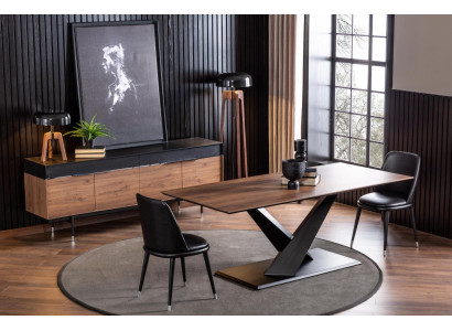 Moderna jedilna miza 208x92cm