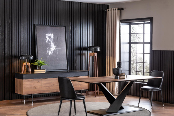 Moderna jedilna miza 208x92cm