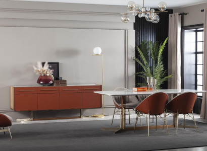 Miza in stoli za 6 oseb