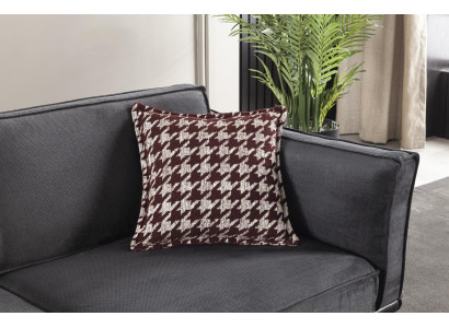 Luksuzna italijanska sedežna garnitura za 3 osebe z mehkimi sivimi blazinami