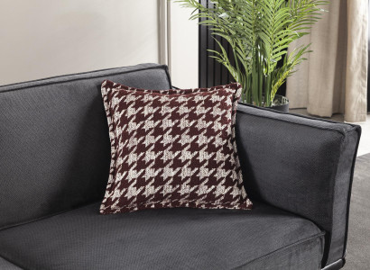 Luksuzna italijanska sedežna garnitura za 3 osebe z mehkimi sivimi blazinami