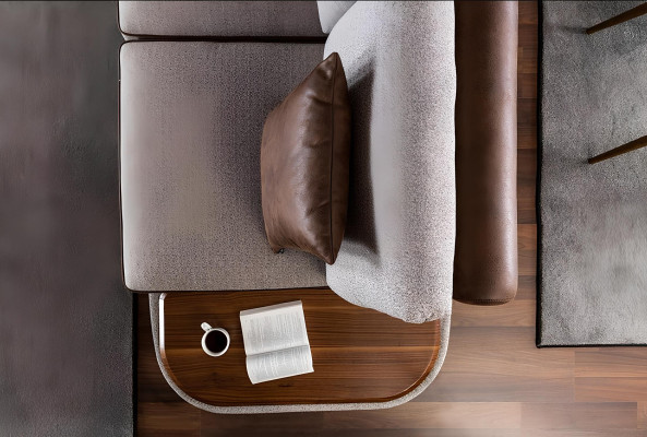 Sedežna garnitura za 32 oseb v sivi barvi